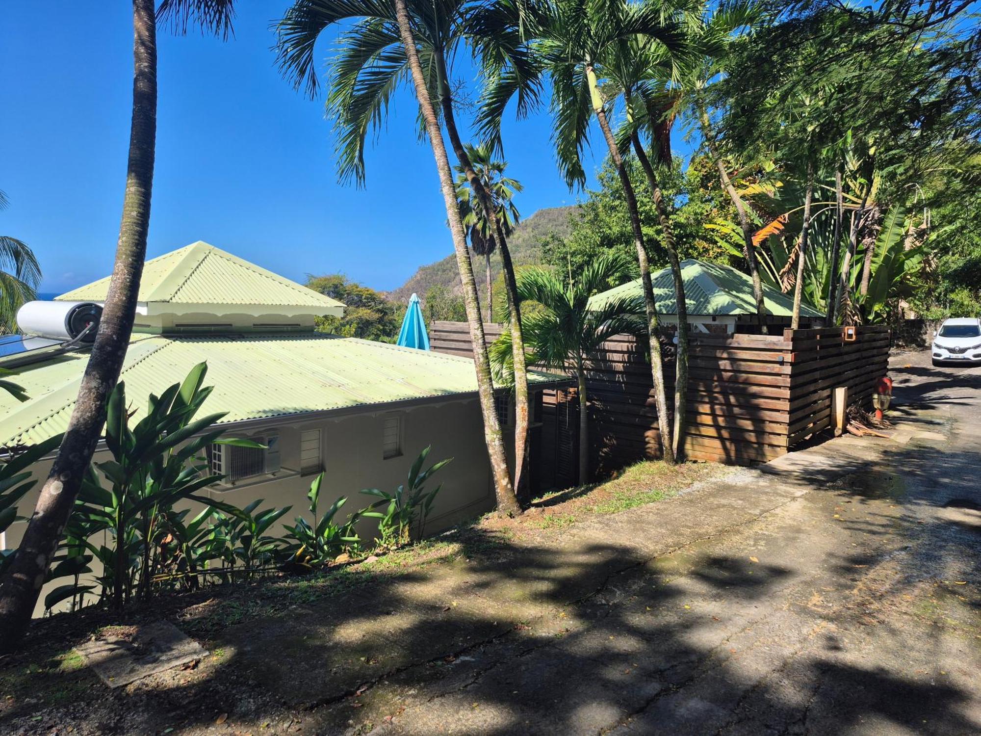 Villa Cannelle, Piscine, Vue Mer Deshaies Esterno foto