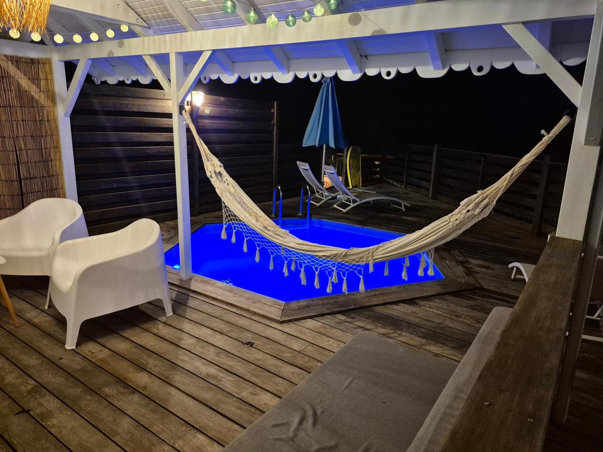 Villa Cannelle, Piscine, Vue Mer Deshaies Esterno foto