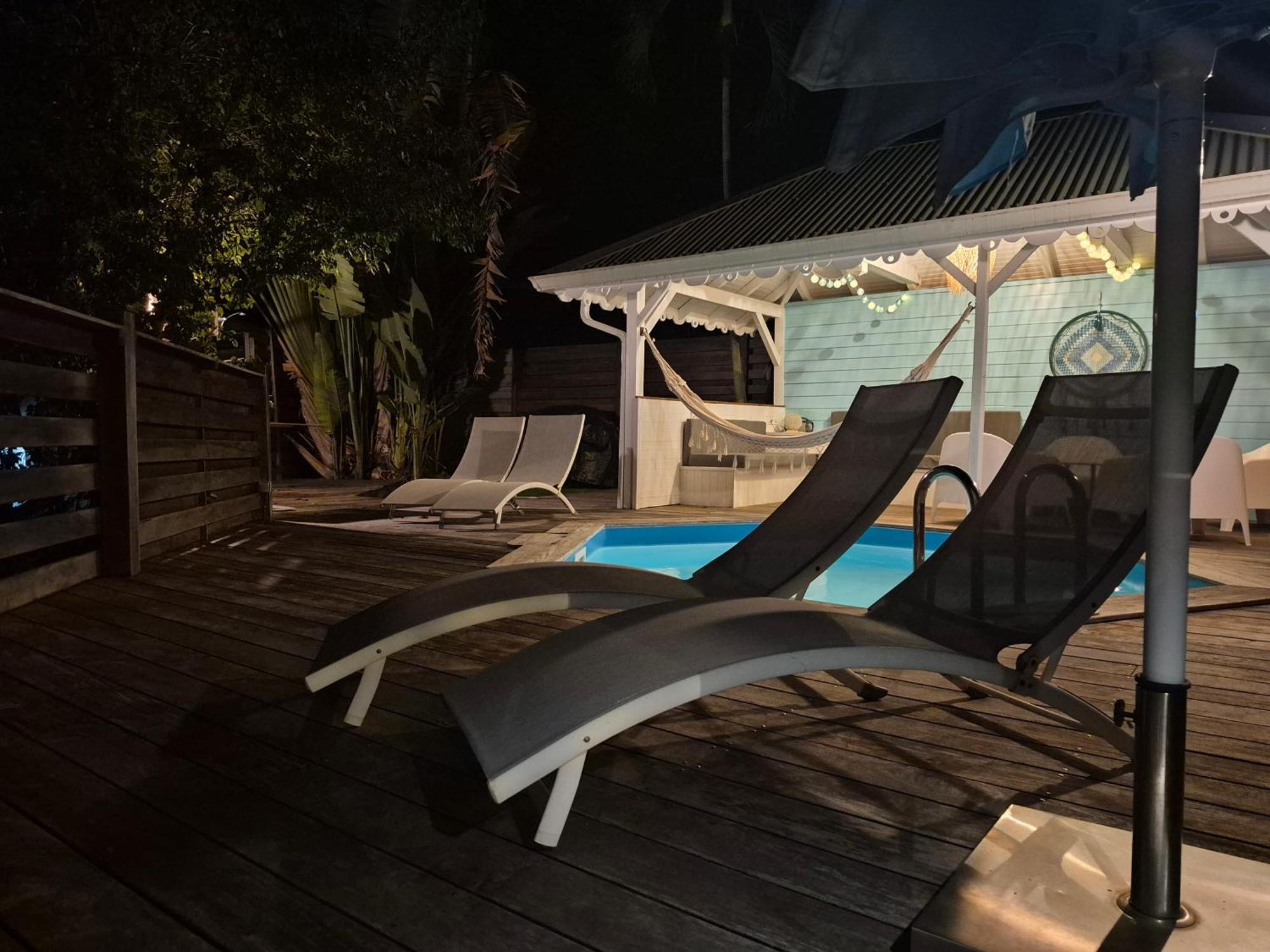 Villa Cannelle, Piscine, Vue Mer Deshaies Esterno foto