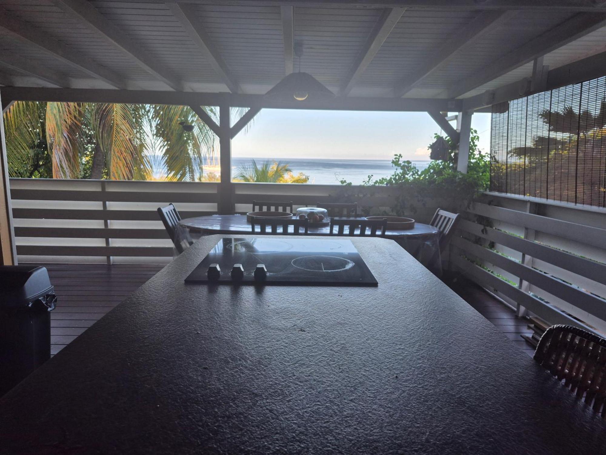 Villa Cannelle, Piscine, Vue Mer Deshaies Esterno foto